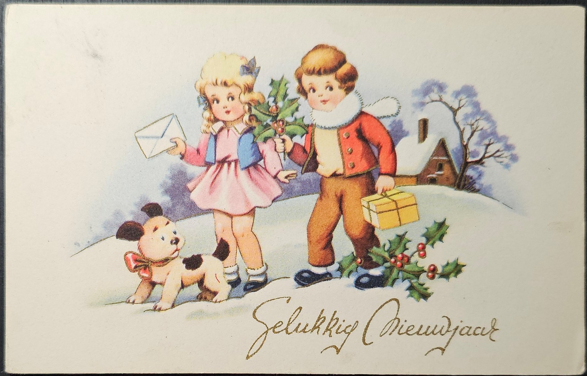 (image for) postcard New Year #0003